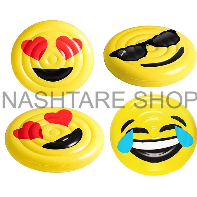 Smiley Face Pool Float | عوامة وجه مبتسم