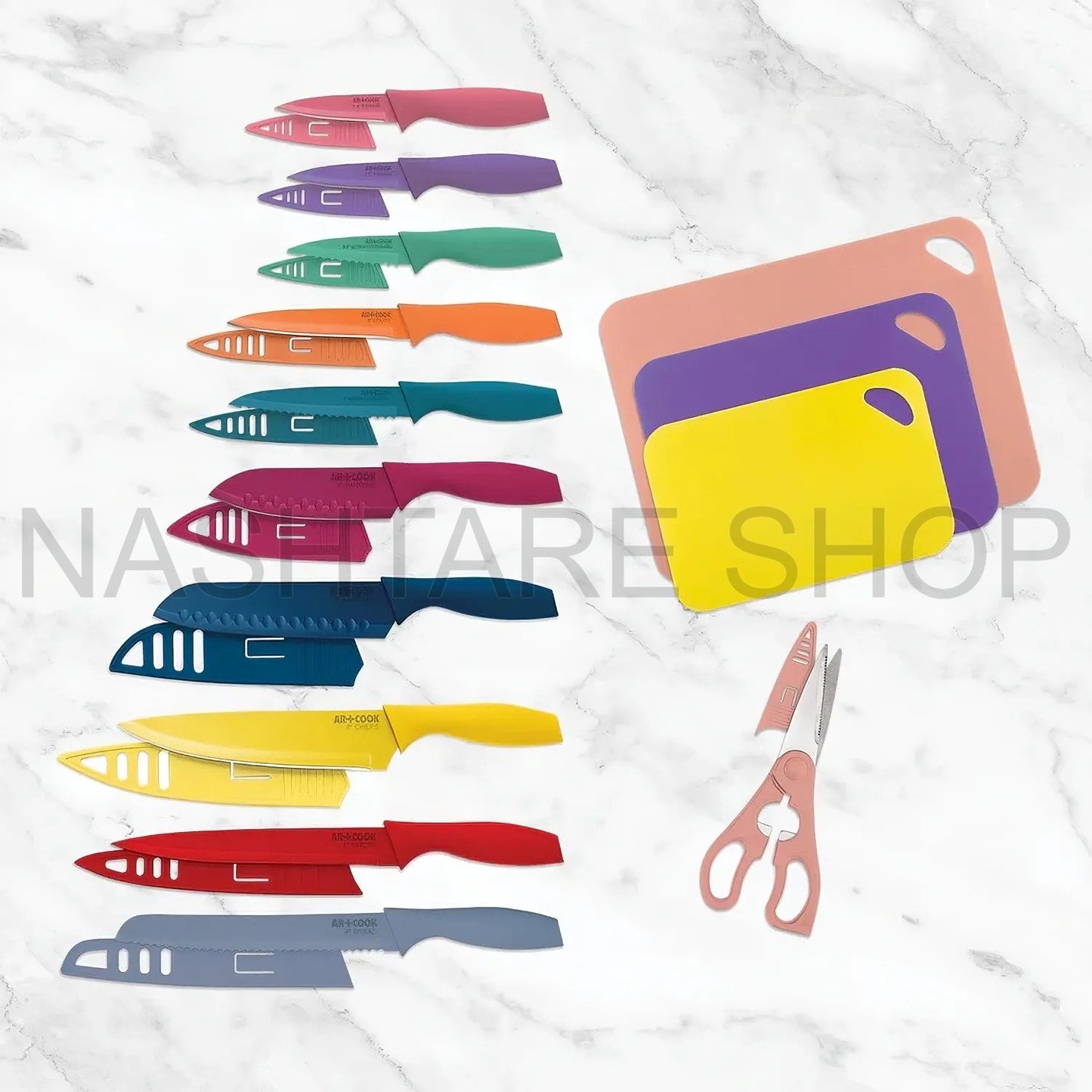 25-Piece Knife Set | طقم سكاكين 25 قطعة