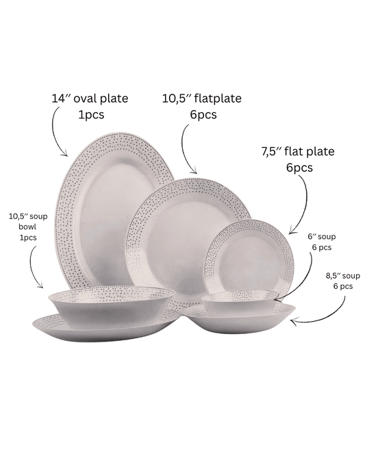 GeBe Dinner Set | طقم عشاء
