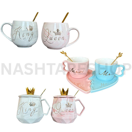 Couple Ceramic Mugs | أكواب خزفية