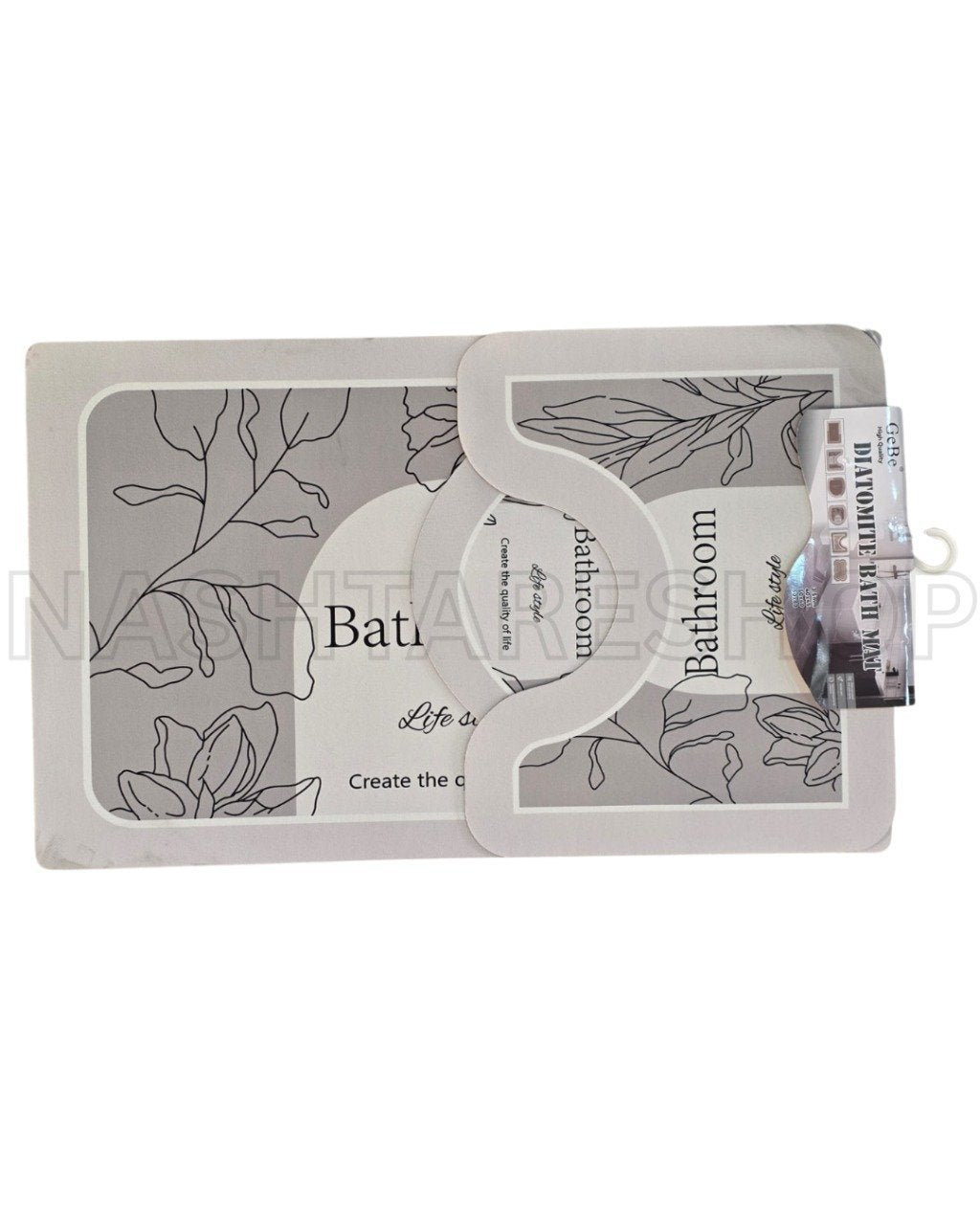 Super Absorbent Anti-Slip Bath Mat | سجادة ماصة وغير قابلة للانزلاق