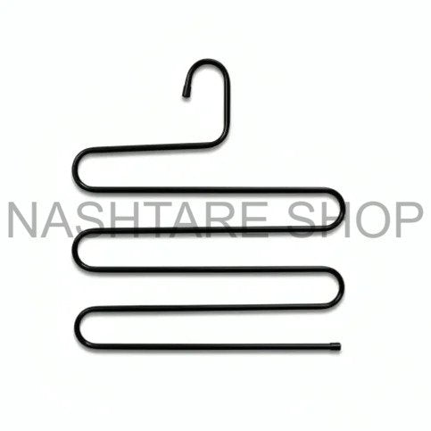 Space Saving Pants Hanger Set 2pcs | علاقة ملابس متعددة الطبقات