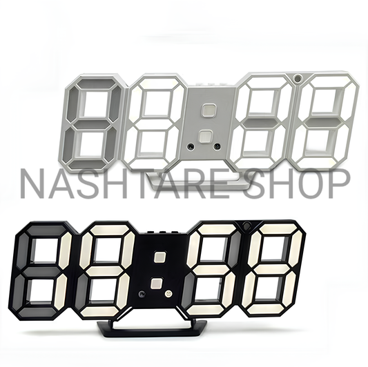 Digital 3D Alarm Clock | ساعة منبّه رقمية