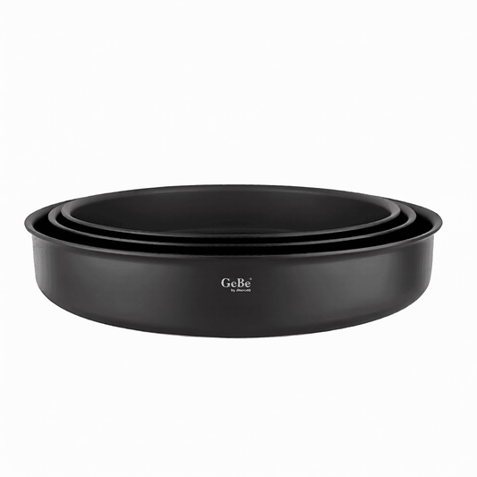 GeBe 3PCS Induction Round Pans Set | طقم صواني 3 قطع