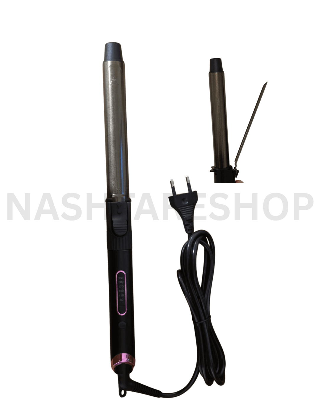 2 IN 1 Styling Kit Hair Straightener Curling Iron | استشوار وتمليس وتجعيد