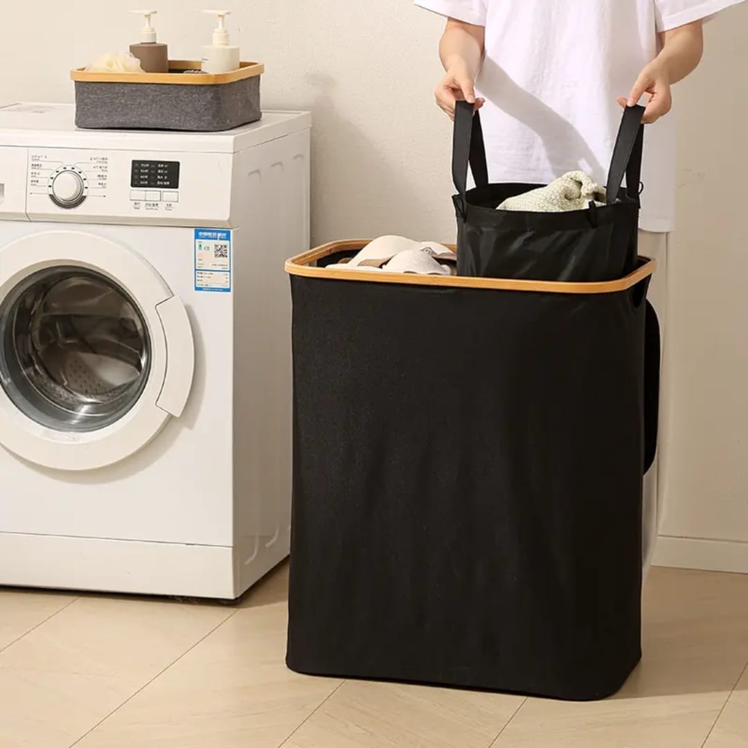 Fabric Laundry Basket | سل غسيل قماش