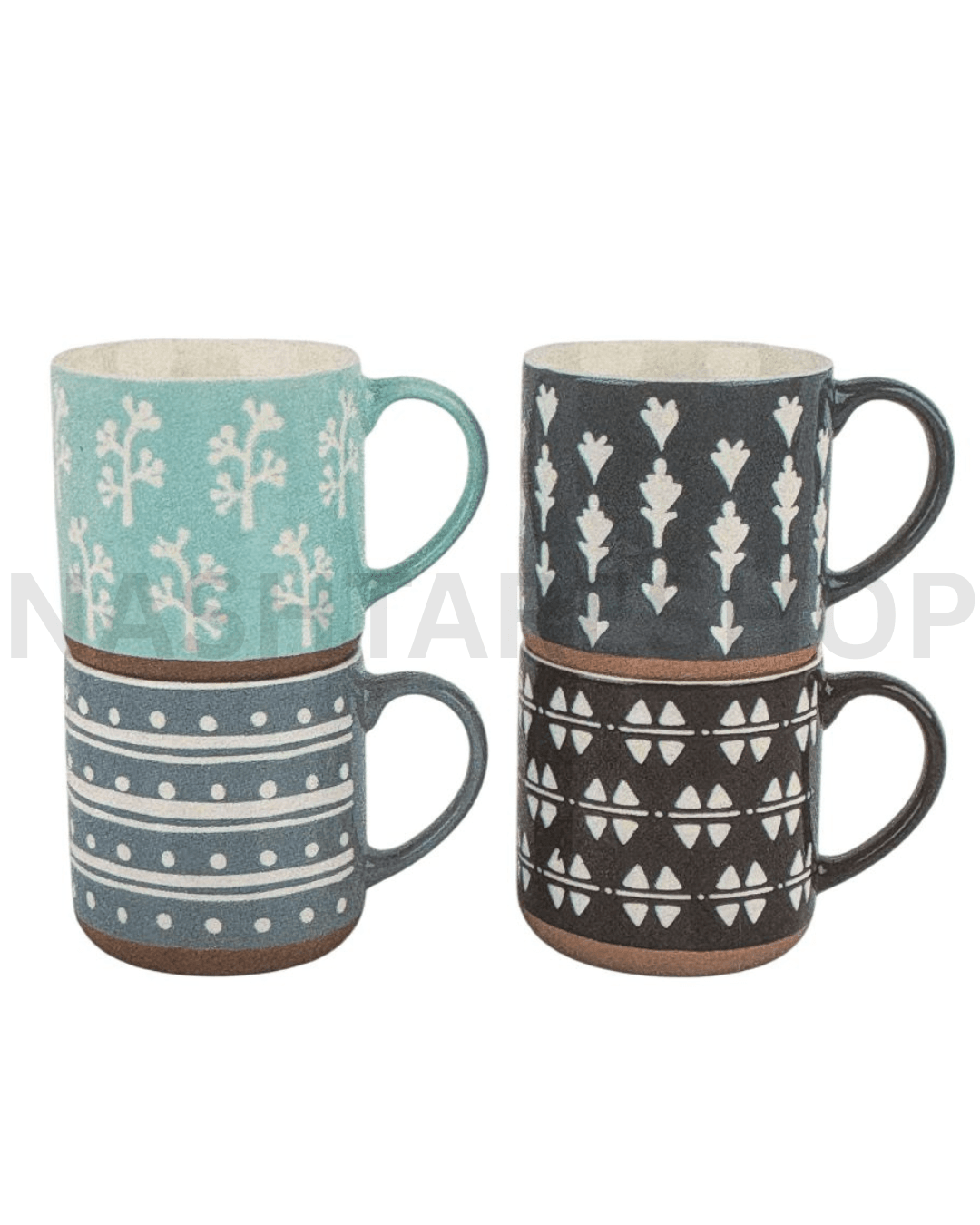 Mug Set 4 PCS | طقم فناجين