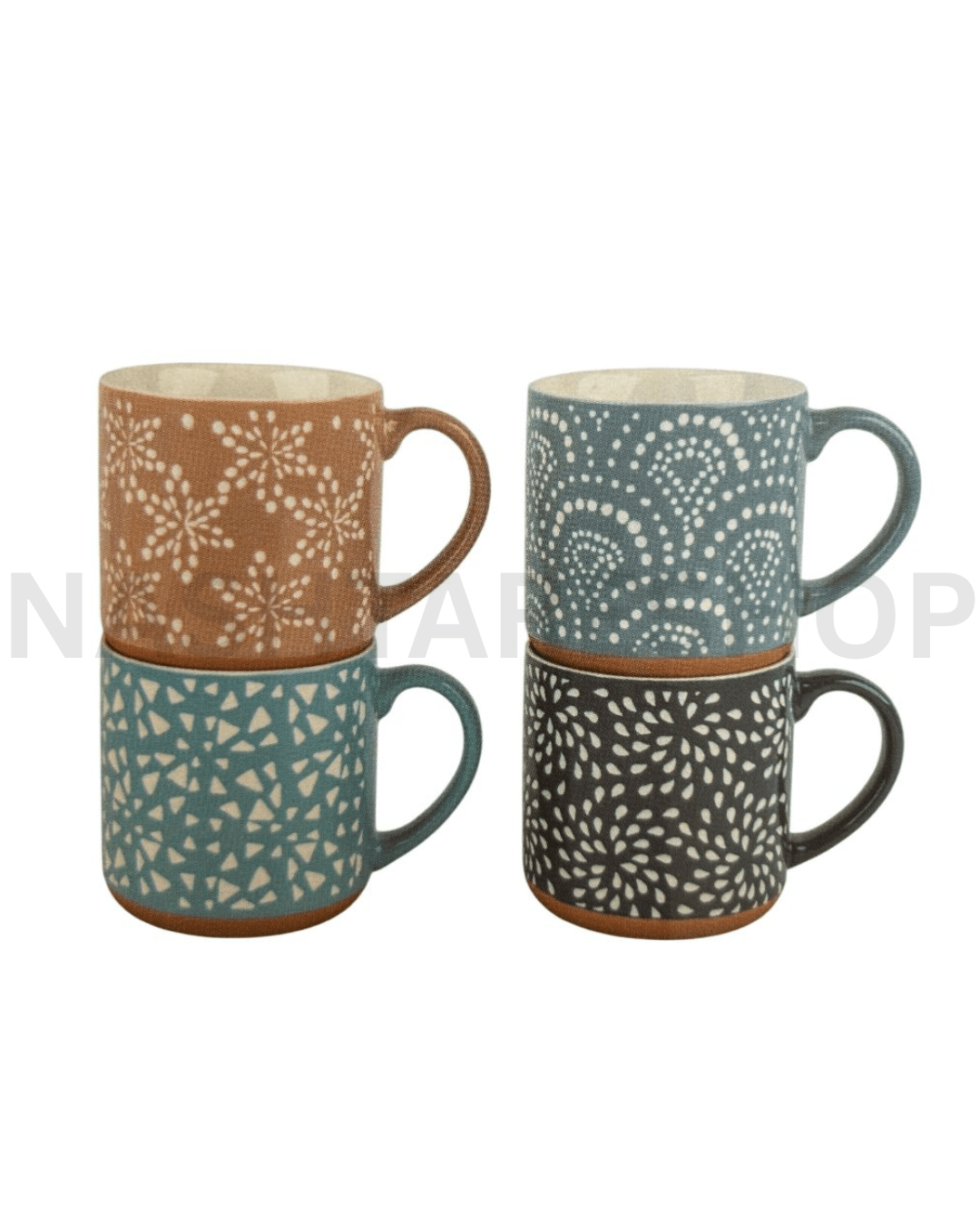 Mug Set 4 PCS | طقم فناجين