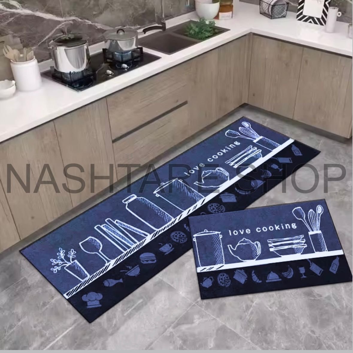 Non-Slip Kitchen & Home Carpets | سجاد غير قابل للانزلاق للمطبخ والمنزل