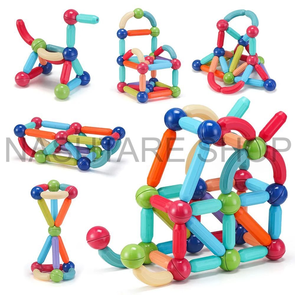 Magnetic Sticks Set | طقم أعواد مغناطيسية