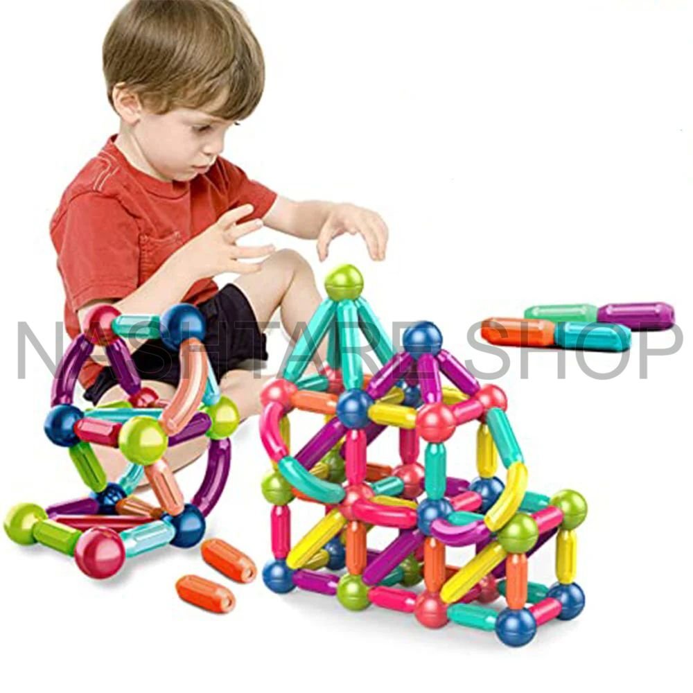 Magnetic Sticks Set | طقم أعواد مغناطيسية