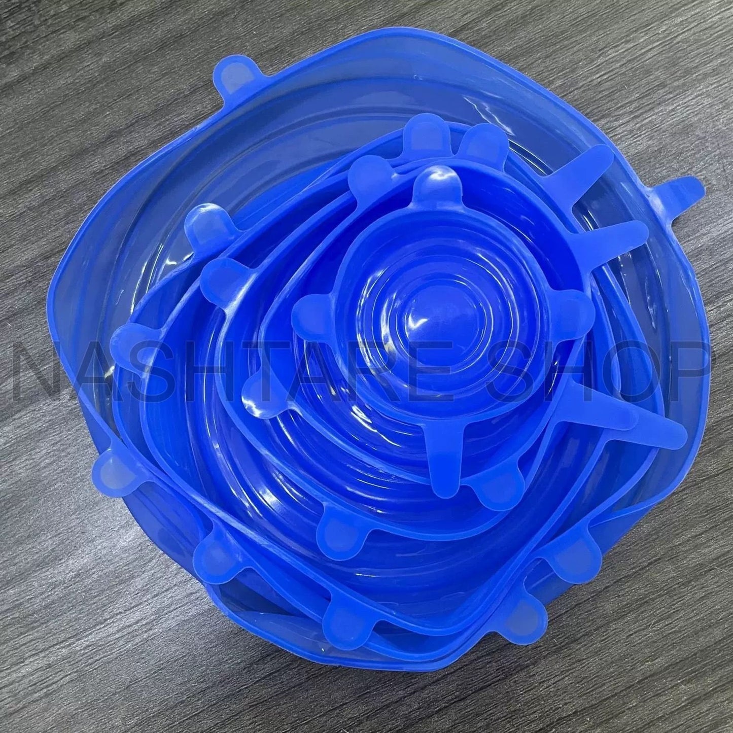 18-Piece Silicone Colorful Stretch Lids | ١٨ أغطية سيليكون مرنة ملونة قطعة