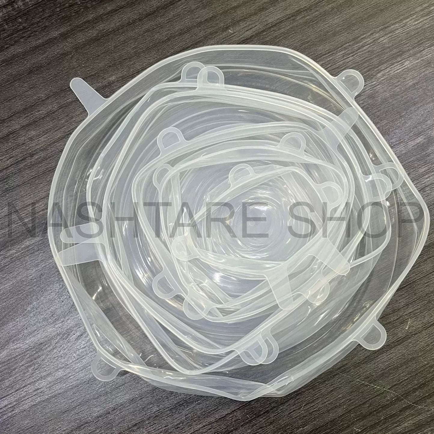 18-Piece Silicone Colorful Stretch Lids | ١٨ أغطية سيليكون مرنة ملونة قطعة