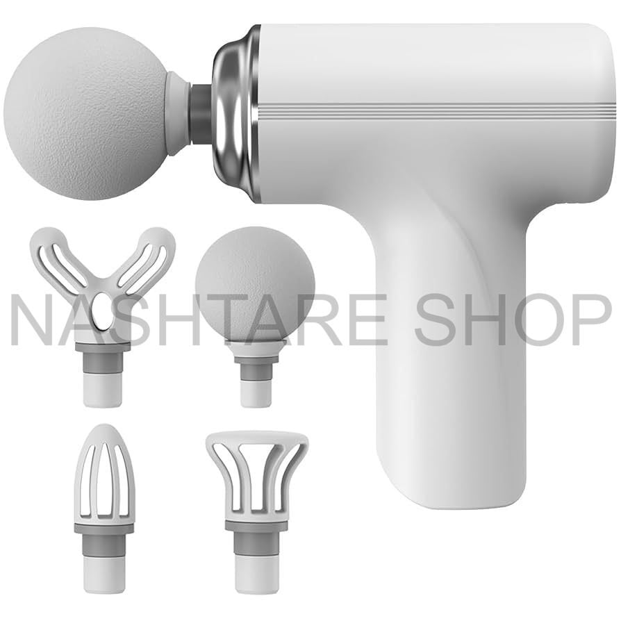 Rechargeable Deep Tissue Massage Gun | مسدس تدليك للأنسجة العميقة قابل لإعادة الشحن