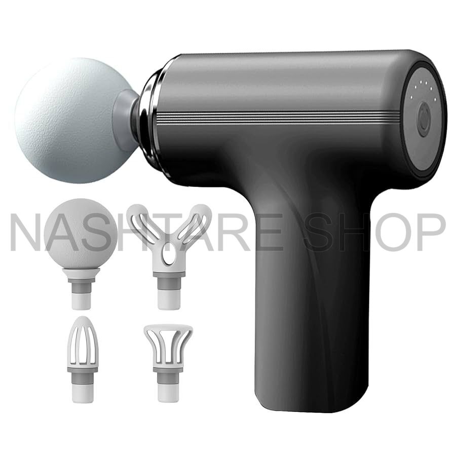 Rechargeable Deep Tissue Massage Gun | مسدس تدليك للأنسجة العميقة قابل لإعادة الشحن