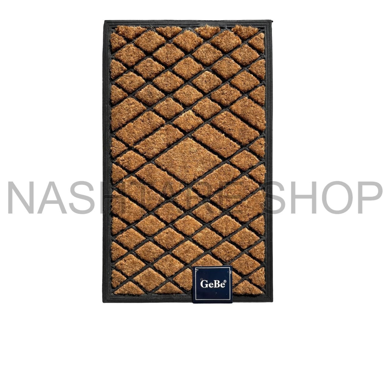 Waterproof Straw &amp; Rubber Doormat | دعاسة قش وكاوتشوك مقاومة للماء