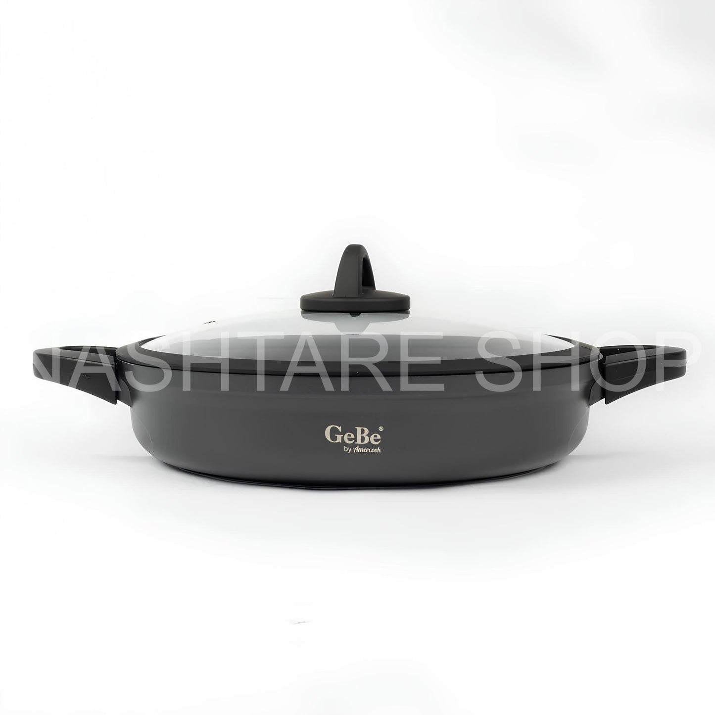 Venus Shallow Pot | قدر غميق بغطاء سيليكون