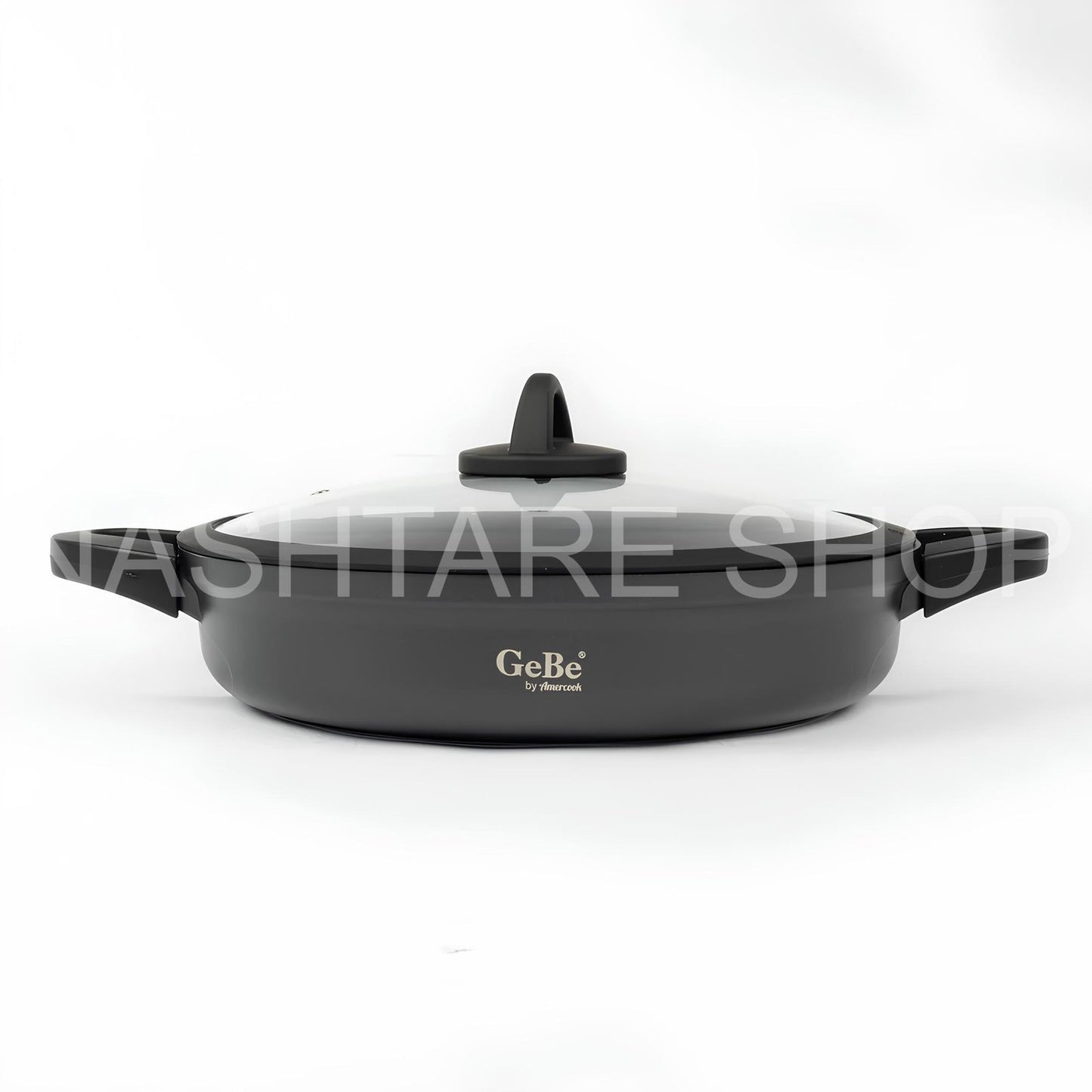 Venus Shallow Pot | قدر غميق بغطاء سيليكون