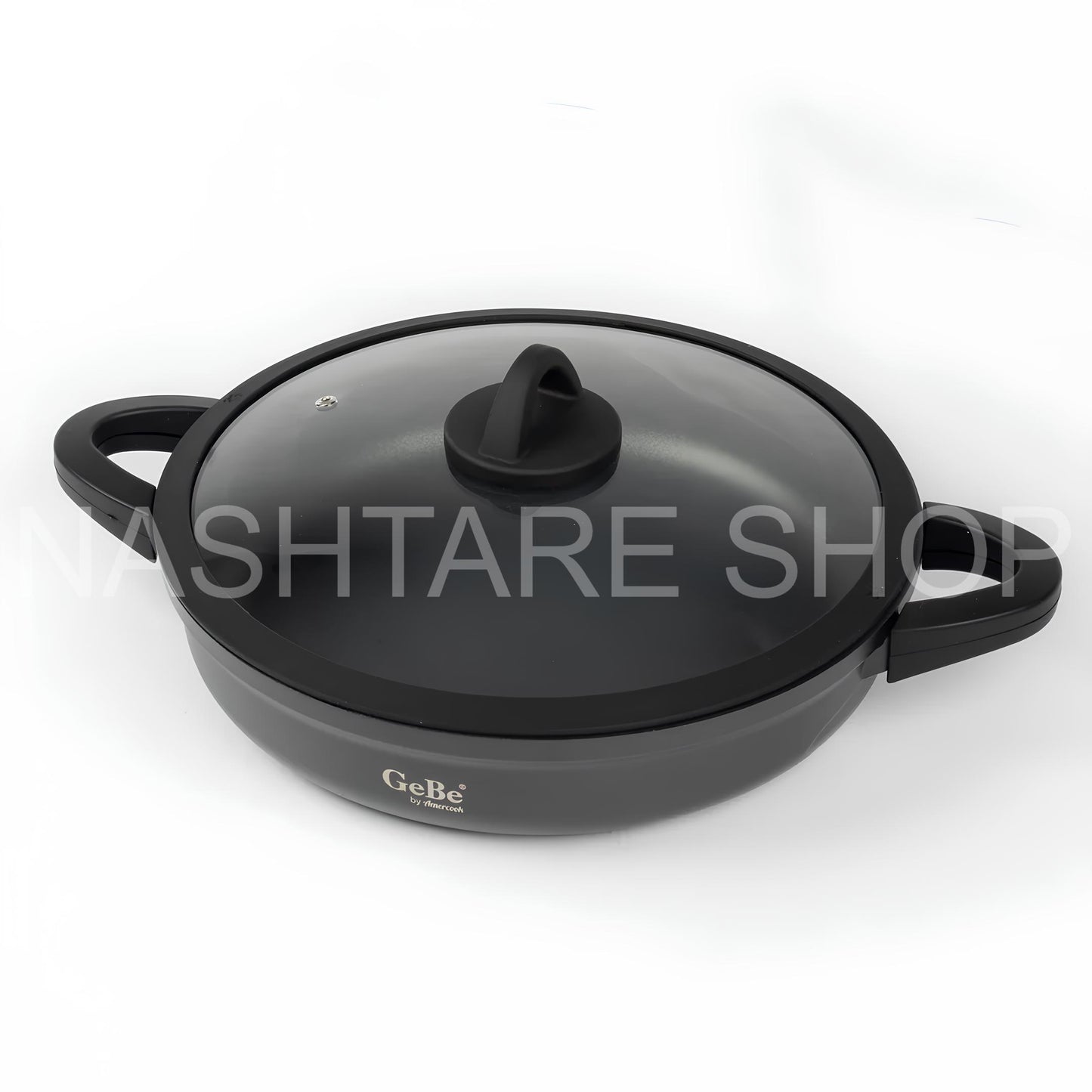 Venus Shallow Pot | قدر غميق بغطاء سيليكون