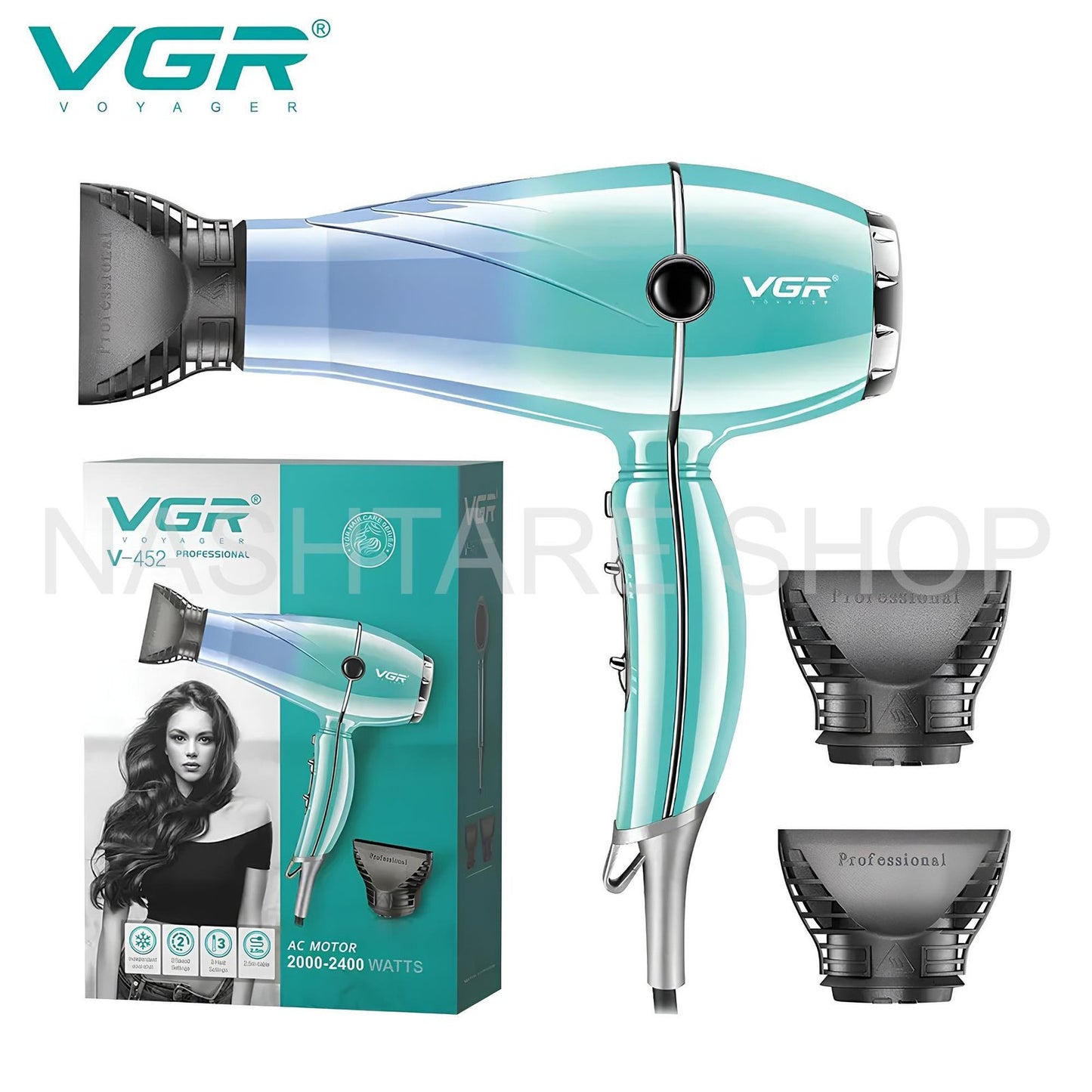 VGR 452 Hair Dryer | مجفف الشعر
