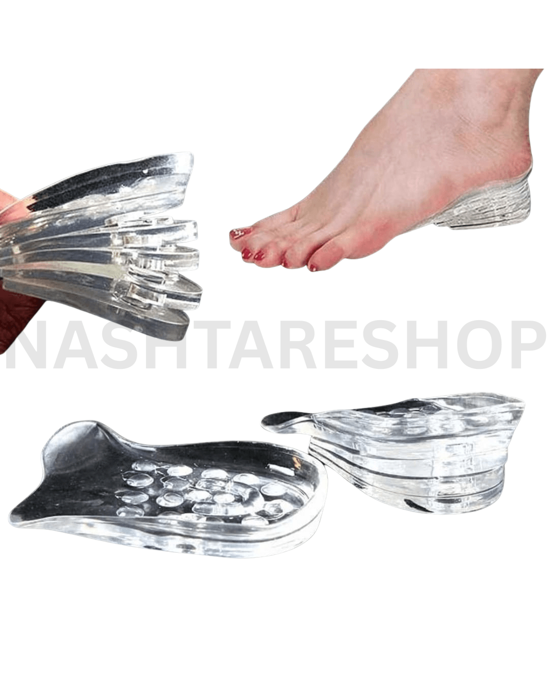 Silicone Gel Heel Pads | وسائد جل سيليكون للكعب