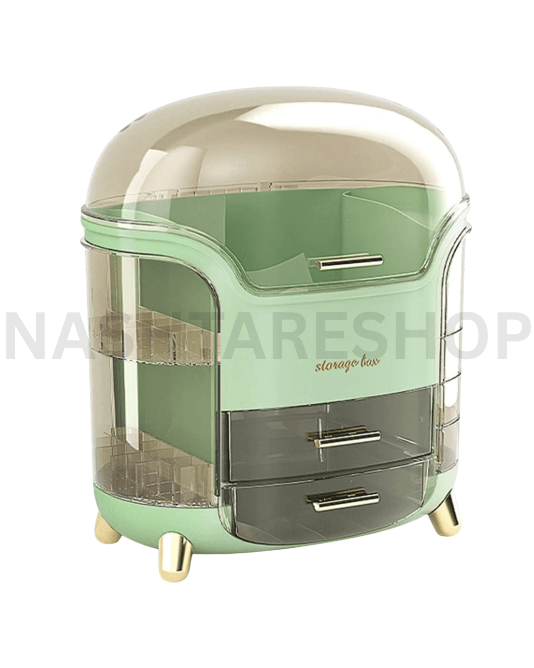Cosmetic Organizer Storage Box | علبة تخزين مستحضرات التجميل