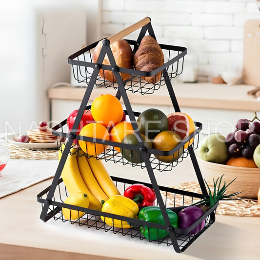 Fruits And Vegetables Basket | سلة معدنية للفواكه والخضار