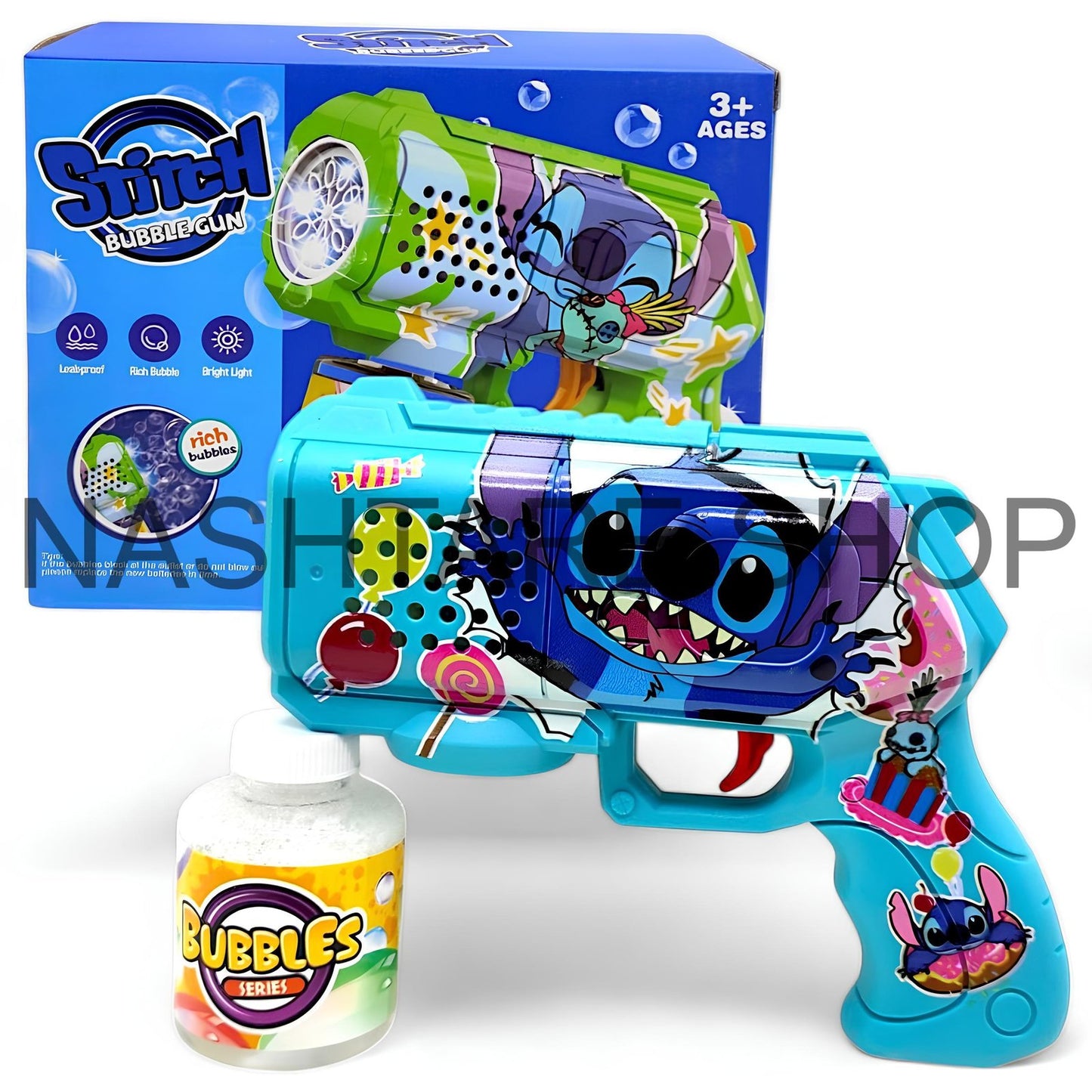 Stitch Light-Up Bubble Gun | جهاز فقاعات ستيتش المضيء
