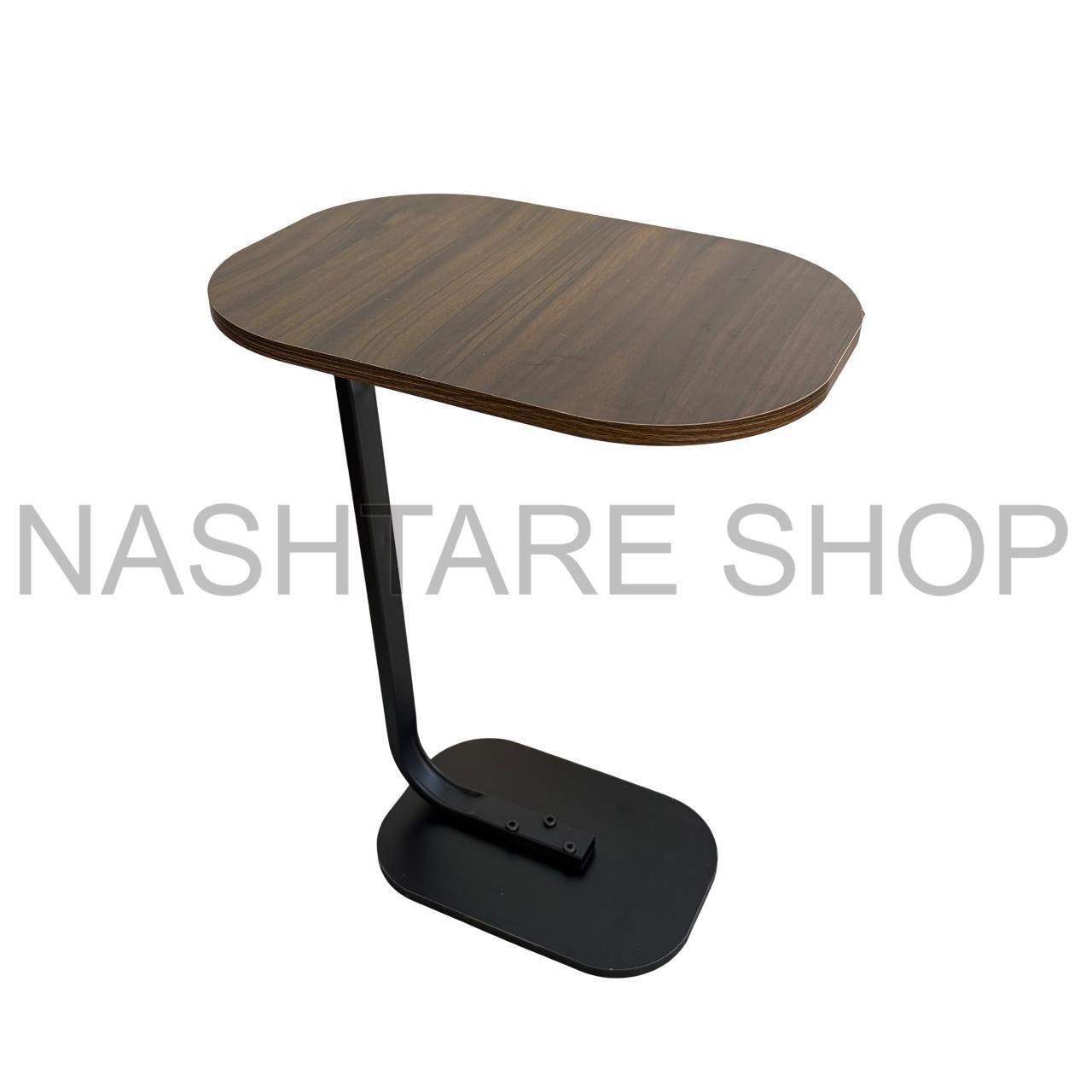 Multi-Shape Wooden and Metal Table | طاولة متعددة الأشكال من الخشب والمعدن