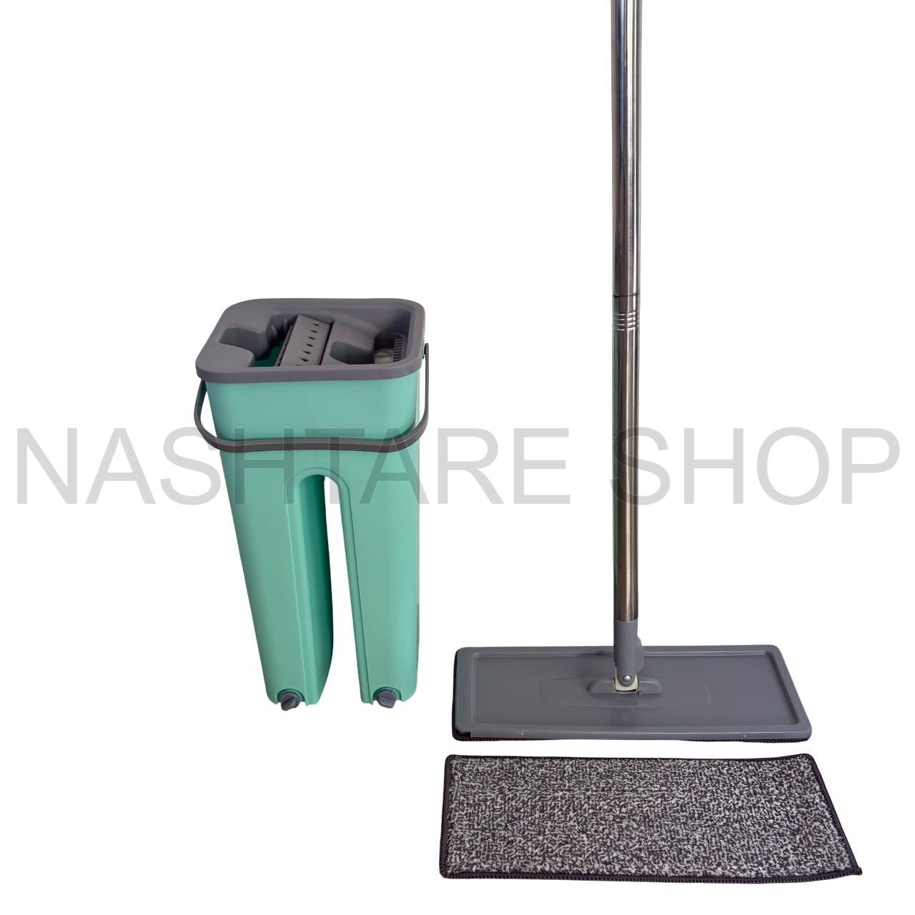 Spin Mop &amp; Bucket Cleaning Set | طقم ممسحة ودلو للتنظيف