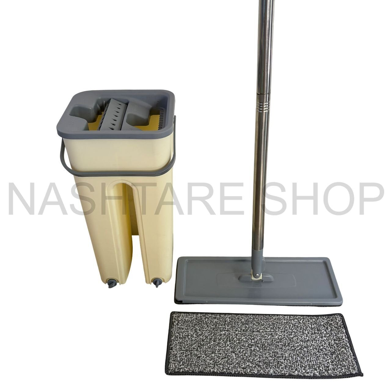 Spin Mop &amp; Bucket Cleaning Set | طقم ممسحة ودلو للتنظيف