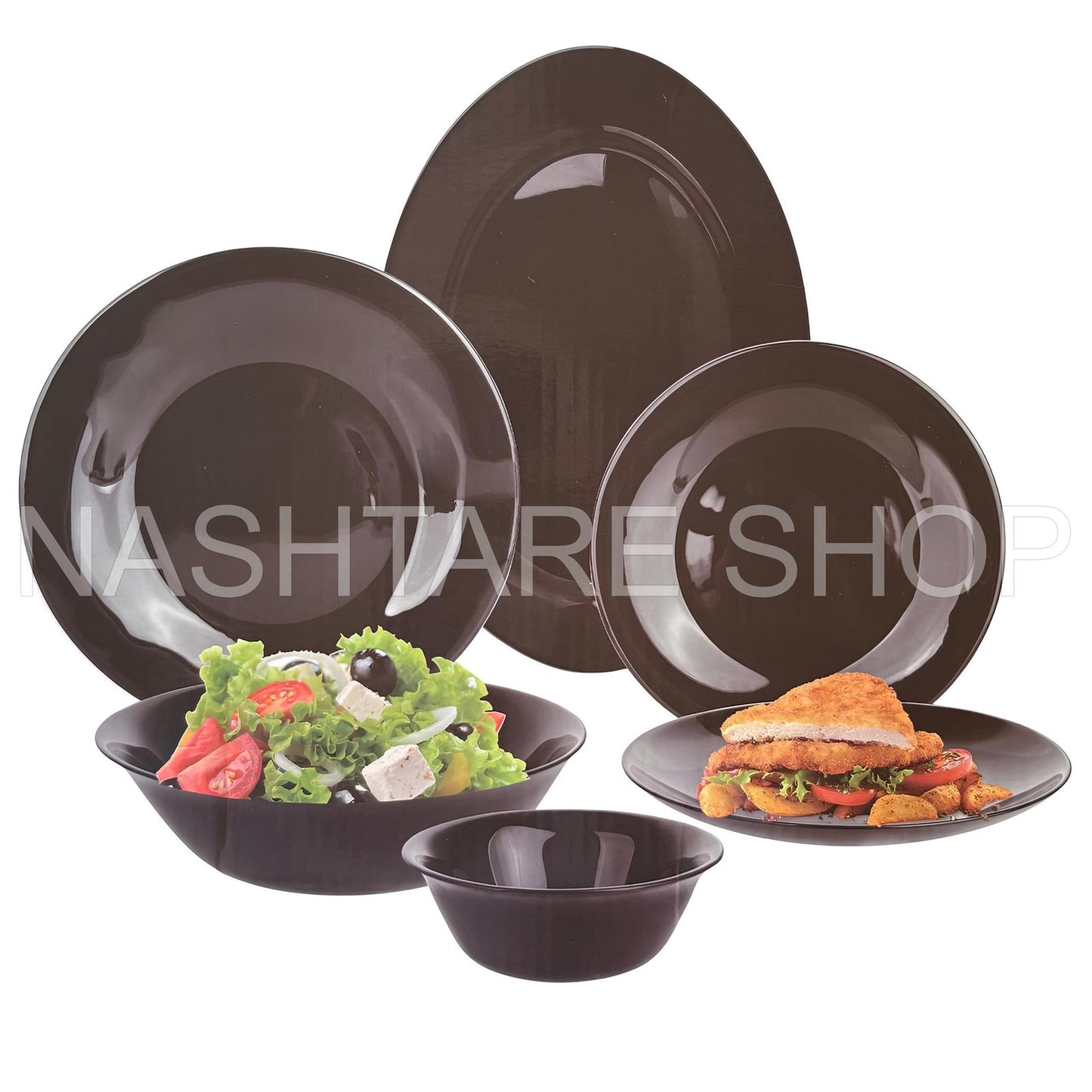 GEBE 26pcs Dinner Set | طقم أواني طعام مكون من 26 قطعة
