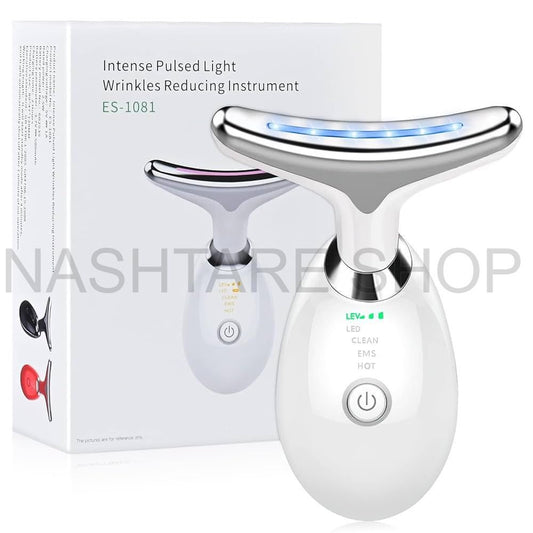 LED Neck & Face Wrinkle Reducer | جهاز شد وتجديد البشرة بتقنية LED