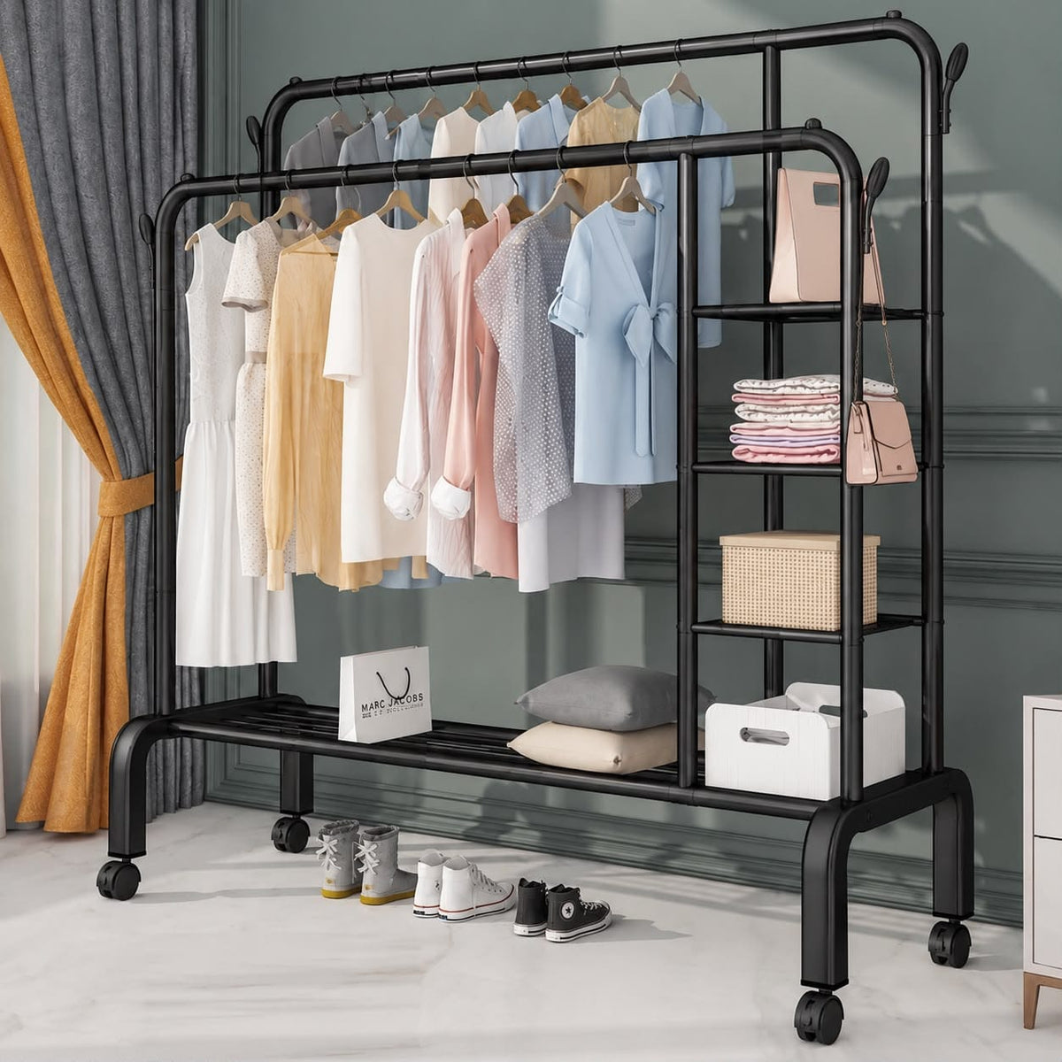 Standing Coat Rack Room | حامل ملابس