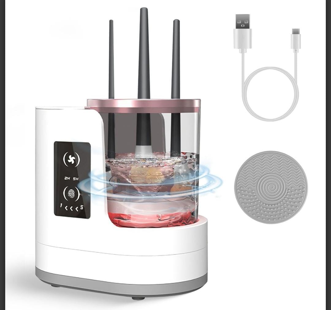 Electric Makeup Brush Washer | غسالة فرش المكياج الكهربائية