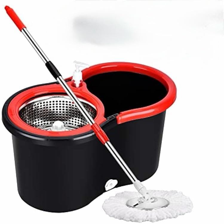 Rotating Flat Mop for Washing and Drying | ممسحة مسطحة دوّارة للغسيل والتجفيف