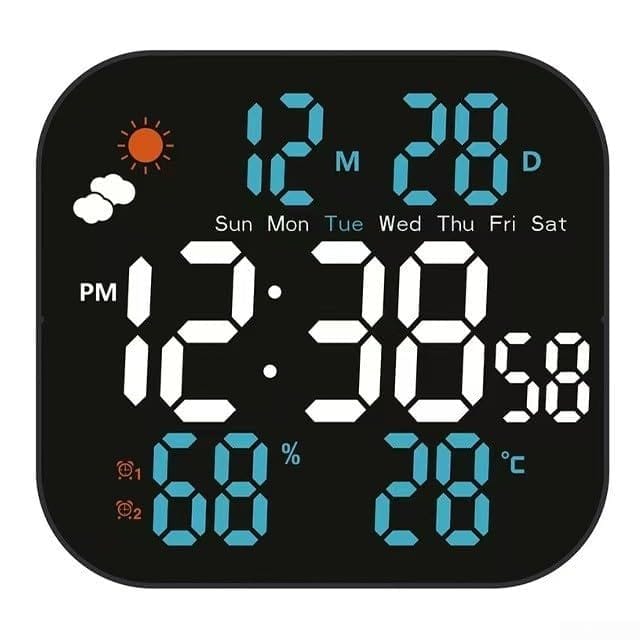 Digital Wall Clock | ساعة حائط رقمية