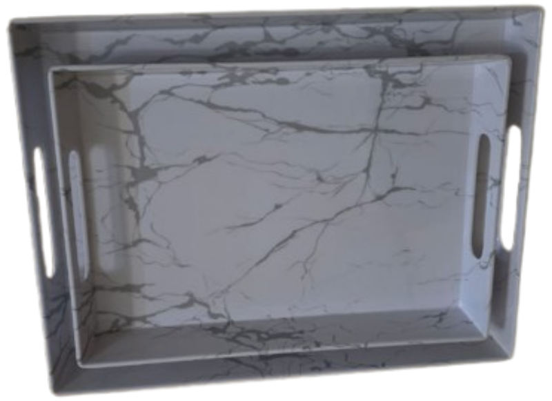 PHOENIX Tray Marble Texture | صينية بتصميم ماربل