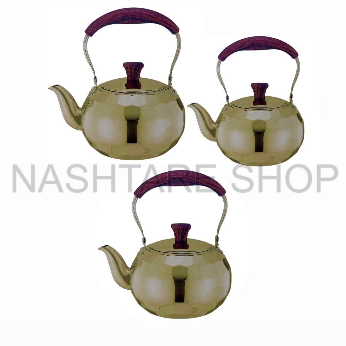 3 Pcs Vichelena Teapot Set |٣ قطع  غلاية شاي فيشيلينا