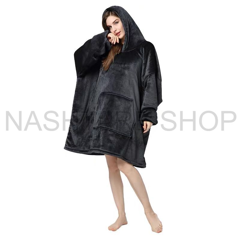 Plush Hoodie Blanket | بطانية هودي ناعمة
