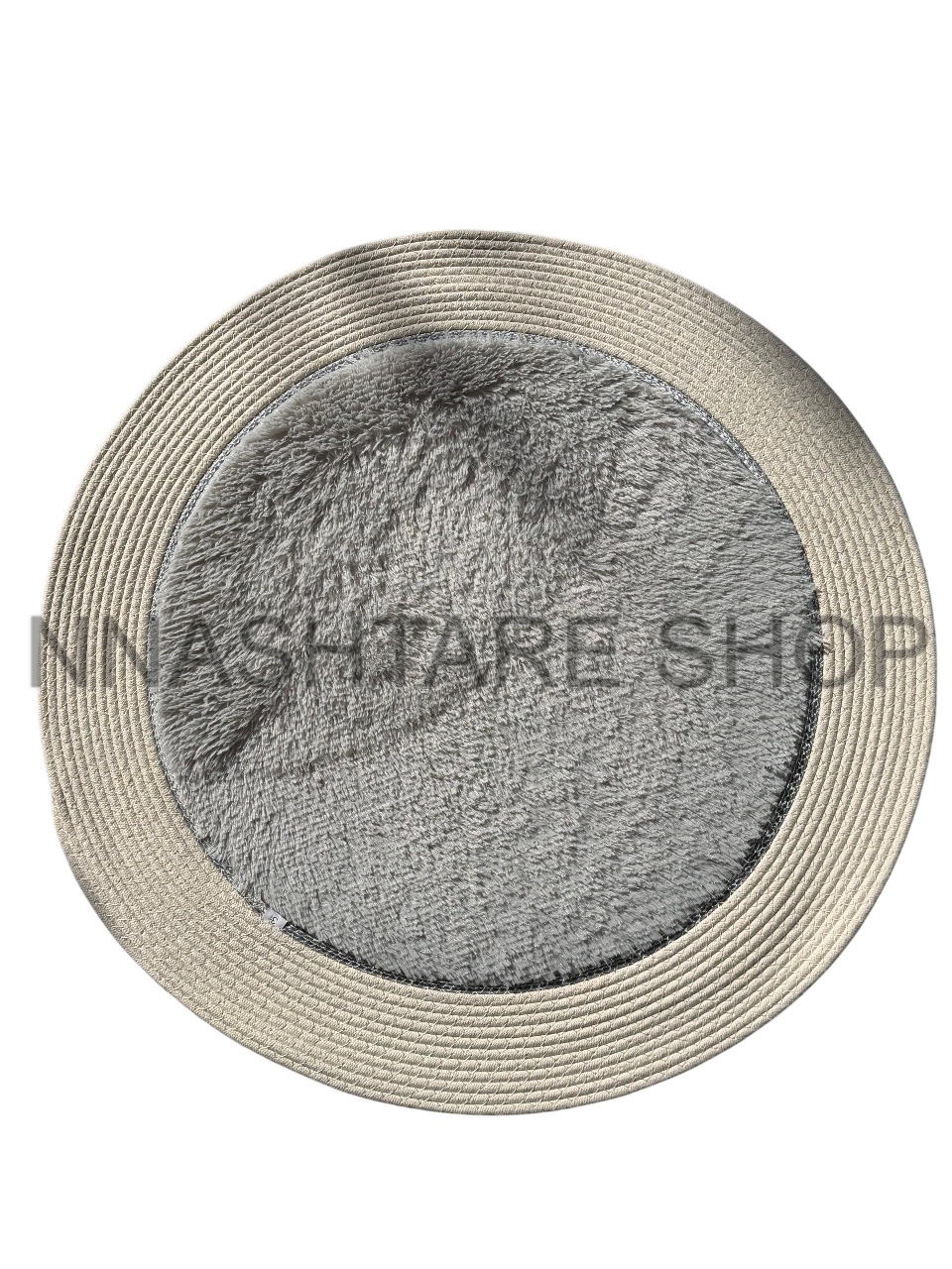 Carpet Straw &amp; Fur | سجادة من القش والفرو