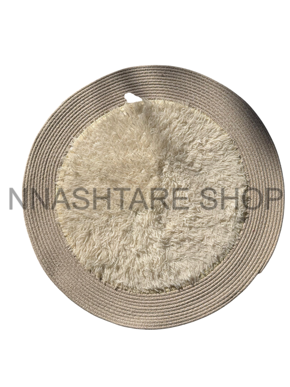 Carpet Straw &amp; Fur | سجادة من القش والفرو