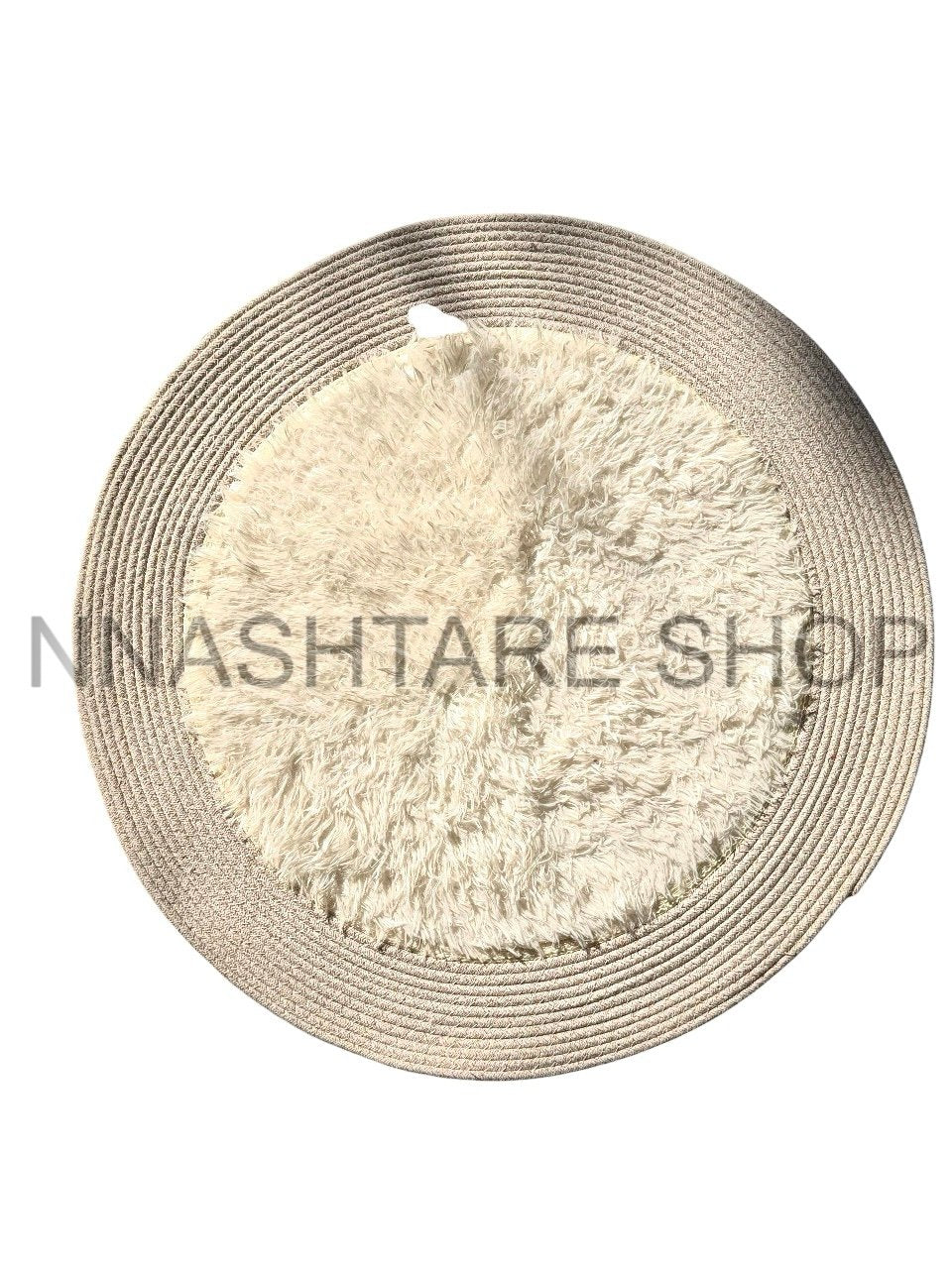 Carpet Straw &amp; Fur | سجادة من القش والفرو