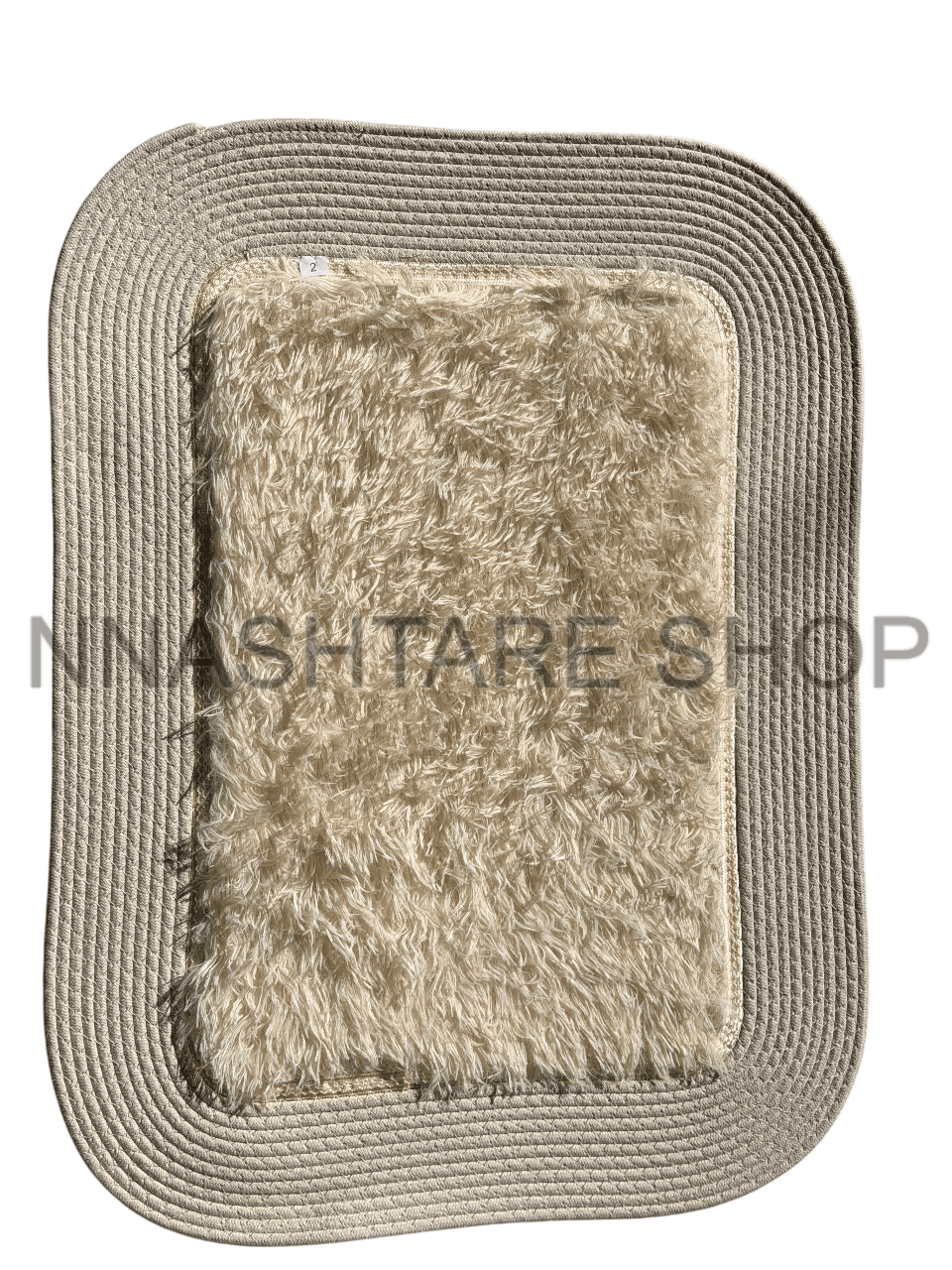 Carpet Straw &amp; Fur | سجادة من القش والفرو