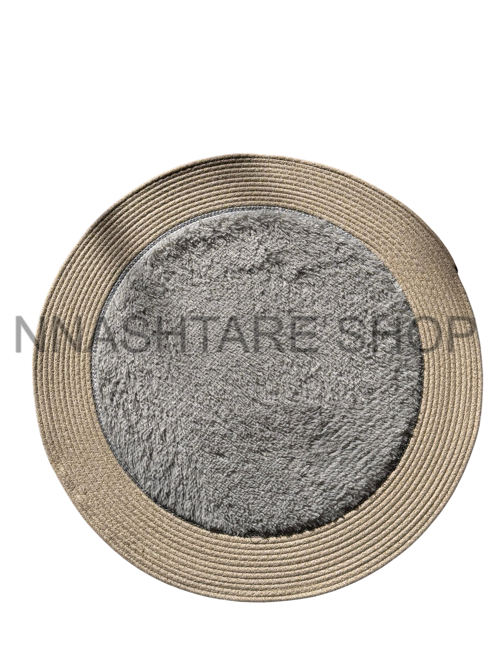 Carpet Straw &amp; Fur | سجادة من القش والفرو