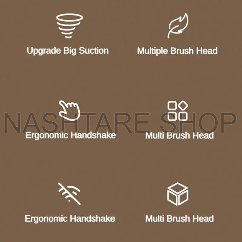 Portable Wireless Vacuum Cleaner GEBE KYFL-1188 | مكنسة كهربائية لاسلكية