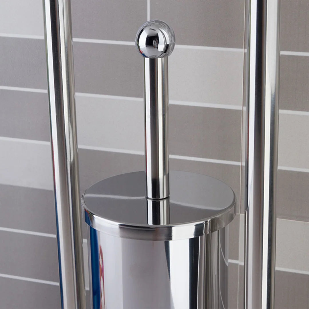 Stainless Steel Brush Holder "حامل فرشاة ستانلس ستيل"