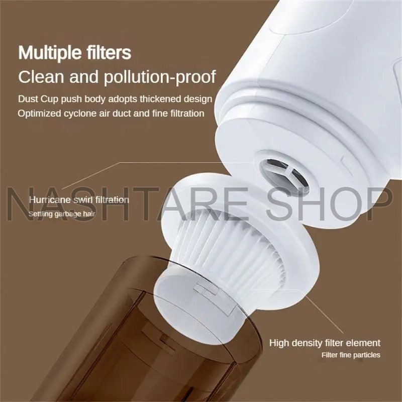 Portable Wireless Vacuum Cleaner GEBE KYFL-1188 | مكنسة كهربائية لاسلكية