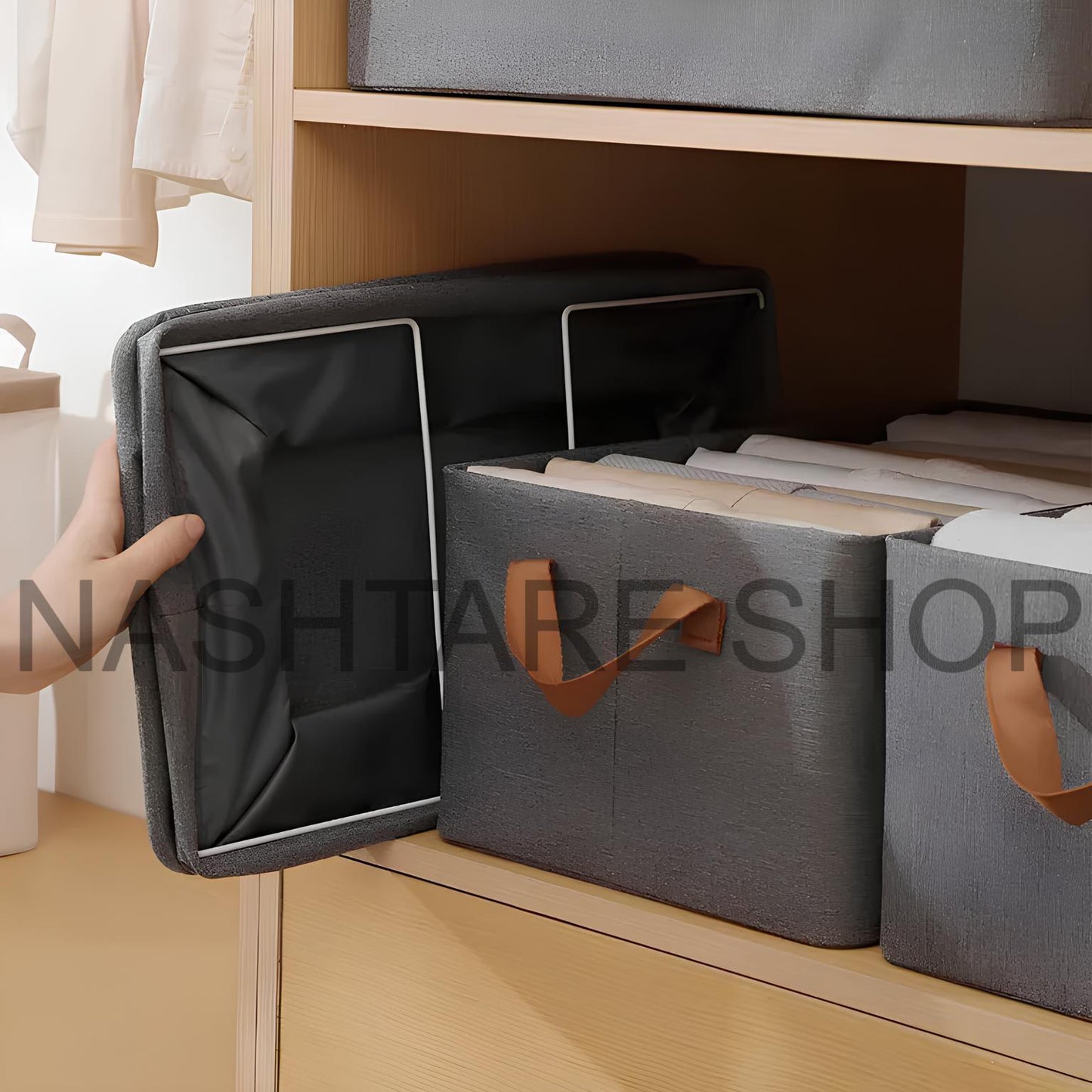 Foldable Set Clothes Storage Box  | صناديق تخزين الملابس القابلة للطي