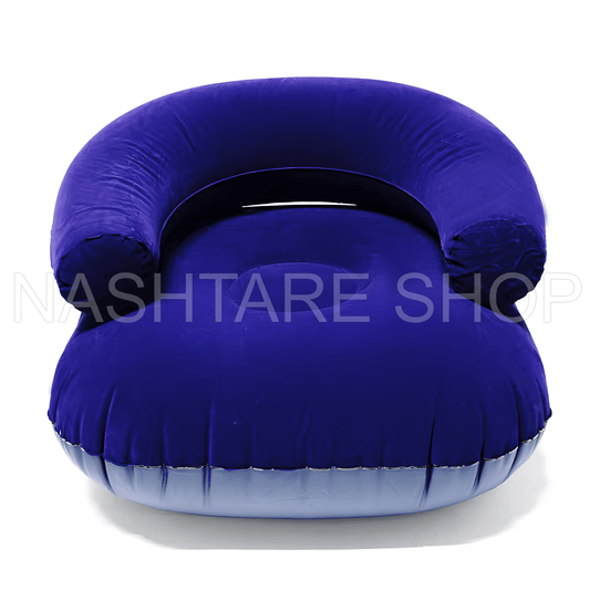 Flocked Arm Chair | كرسي بذراعين مبطن بالمخمل